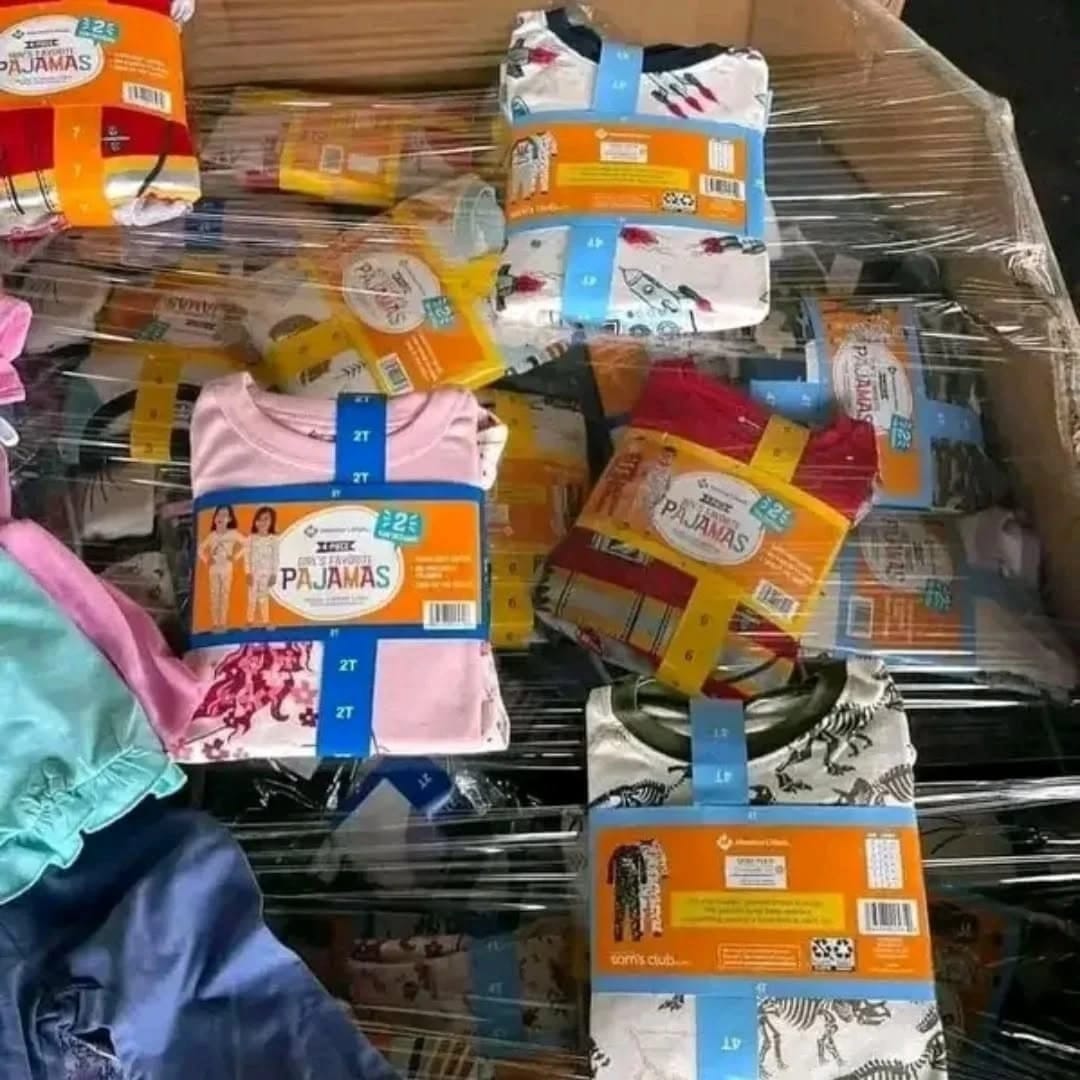 Kids' Pajamas & Baby Apparel Pallet — Member's Mark / Sam's Club Overstock