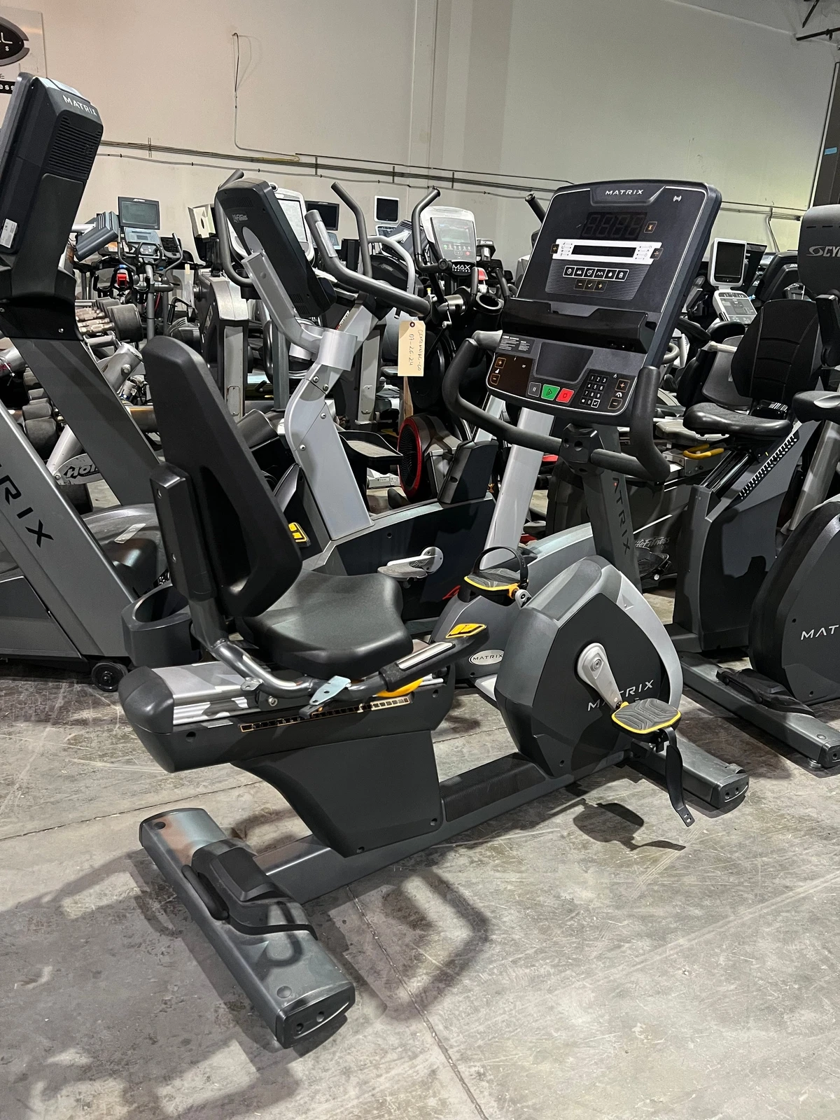 Matrix Recumbent Exercise Bike Lot — 12 Units